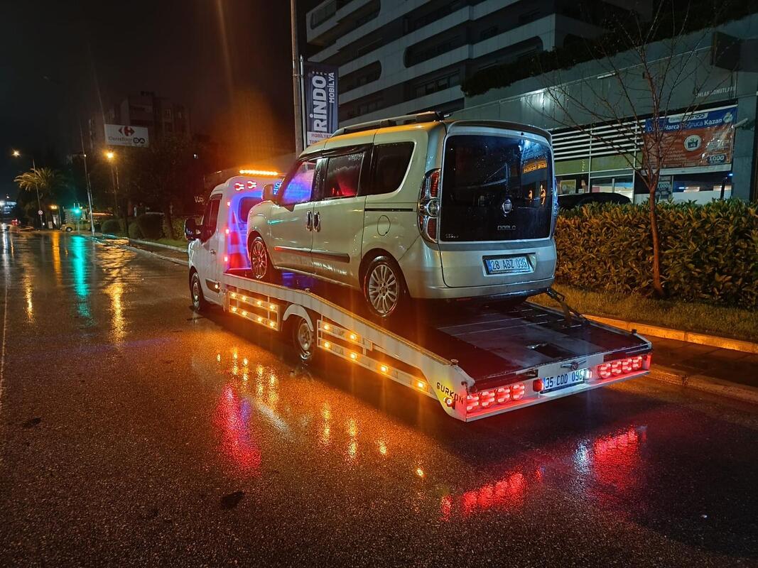 Çiğli çekici aracı